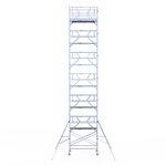 Rolsteiger Standaard 135x250 14,2m werkhoogte dubbele voorloopleuning