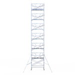 Rolsteiger Standaard 135x250 14,2m werkhoogte carbon vloer + enkele voorloopleuning