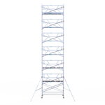 Rolsteiger Standaard 135x305 14,2m werkhoogte carbon vloer + enkele voorloopleuning