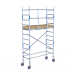 Rolsteiger Alumexx Light 75x190 4,2m werkhoogte tegen de gevel