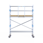 Rolsteiger Alumexx Light 75x250 4,2m werkhoogte tegen de gevel
