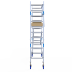 Rolsteiger Alumexx Light 75x250 4,2m werkhoogte tegen de gevel
