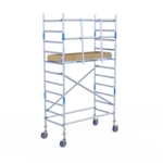 Rolsteiger Alumexx Light 90x190 4,2m werkhoogte tegen de gevel