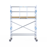 Rolsteiger Alumexx Light 90x250 4,2m werkhoogte tegen de gevel