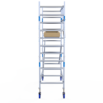 Rolsteiger Alumexx Light 90x250 4,2m werkhoogte tegen de gevel