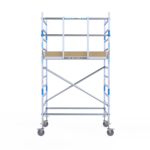 Rolsteiger Alumexx Light 135x190 4,2m werkhoogte tegen de gevel