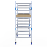 Rolsteiger Alumexx Light 135x250 4,2m werkhoogte tegen de gevel