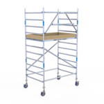 Rolsteiger Alumexx Extra 135x190 4,2m werkhoogte tegen de gevel