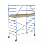 Rolsteiger Alumexx Extra 135x250 4,2m werkhoogte tegen de gevel