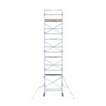 Rolsteiger Alumexx Light 90x190 10,2m werkhoogte tegen de gevel