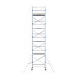 Rolsteiger Alumexx Light 135x190 10,2m werkhoogte tegen de gevel