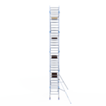 Rolsteiger Alumexx Extra 90x250 10,2m werkhoogte tegen de gevel