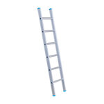 Eurostairs Ladder enkel recht 1x6 sporten
