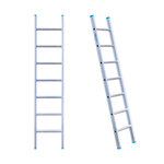 Eurostairs Ladder enkel recht 1x7 sporten