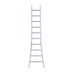 Eurostairs Ladder enkel uitgebogen 1x10 sporten