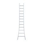 Eurostairs Ladder enkel uitgebogen 1x12 sporten