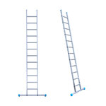 Eurostairs Ladder enkel recht 1x12 sporten