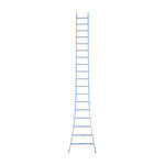 Eurostairs Ladder enkel uitgebogen 1x18 sporten