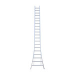 Eurostairs Ladder enkel uitgebogen 1x20 sporten