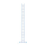 Eurostairs Ladder enkel recht 1x24 sporten