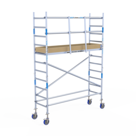 Rolsteiger Alumexx Light 75x250 4,2m werkhoogte tegen de gevel