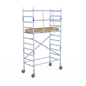 Rolsteiger Alumexx Light 90x190 4,2m werkhoogte tegen de gevel