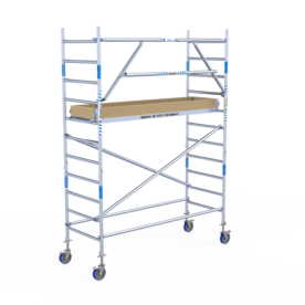 Rolsteiger Alumexx Extra 90x250 4,2m werkhoogte tegen de gevel