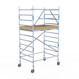 Rolsteiger Alumexx Extra 135x190 4,2m werkhoogte tegen de gevel