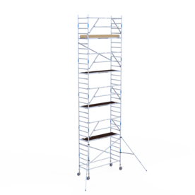 Rolsteiger Alumexx Extra 90x250 10,2m werkhoogte tegen de gevel