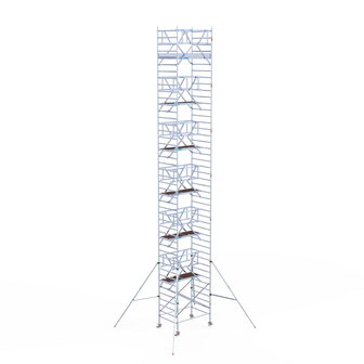 Rolsteiger Standaard 135x190 14,2m werkhoogte dubbele voorloopleuning