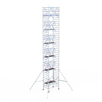 Rolsteiger Standaard 135x190 13,2m werkhoogte dubbele voorloopleuning