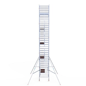 Rolsteiger Standaard 135x190 11,2m werkhoogte carbon vloer dubbele voorloopleuning