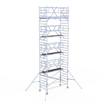 Rolsteiger Standaard 135x305 10,2m werkhoogte dubbele voorloopleuning