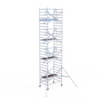 Rolsteiger Standaard 135x190 8,2m werkhoogte enkele voorloopleuning