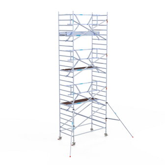 Rolsteiger Standaard 135x250 8,2m werkhoogte enkele voorloopleuning