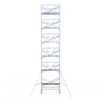 Rolsteiger Standaard 135x250 13,2m werkhoogte enkele voorloopleuning