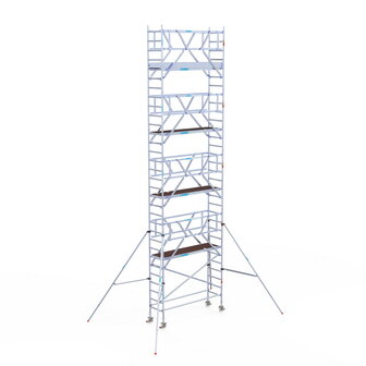 Rolsteiger Standaard 75x250 10,2m werkhoogte dubbele voorloopleuning