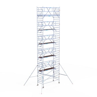 Rolsteiger Standaard 135x305 12,2m werkhoogte carbon vloer dubbele voorloopleuning