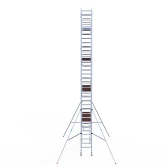 Rolsteiger Standaard 75x305 10,2m werkhoogte carbon vloer + dubbele voorloopleuning