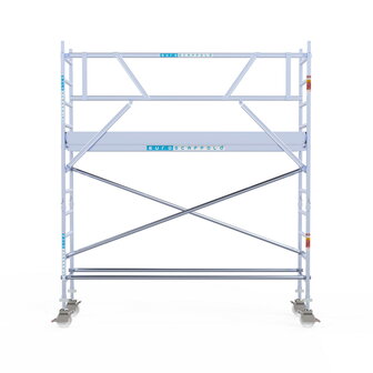 Rolsteiger Standaard 75x305 4,2m werkhoogte carbon vloer + enkele voorloopleuning