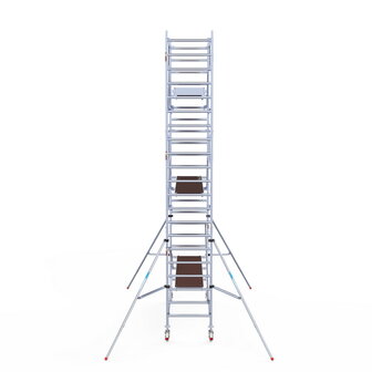 Rolsteiger Standaard 90x305 7,2m werkhoogte carbon vloer + dubbele voorloopleuning