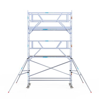 Rolsteiger Standaard 90x305 6,2m werkhoogte carbon vloer + dubbele voorloopleuning