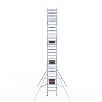 Rolsteiger Standaard 90x190 9,2m werkhoogte carbon vloer + dubbele voorloopleuning