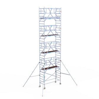 Rolsteiger Standaard 90x250 10,2m werkhoogte + dubbele voorloopleuning