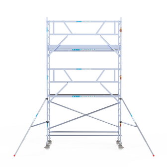 Rolsteiger Standaard 90x305 6,2m carbon vloer werkhoogte + enkele voorloopleuning