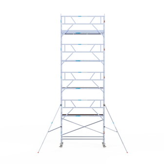 Rolsteiger Standaard 90x305 10,2m werkhoogte + enkele voorloopleuning