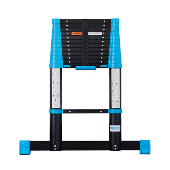 Telescoopladder Black &#039;n Blue Professioneel 3,8 meter met softclose