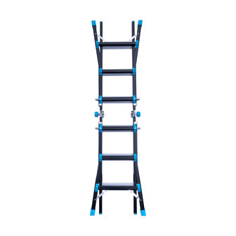 Professionele vouwladder Eurostairs 4x3