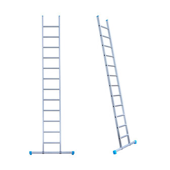 Eurostairs Ladder enkel recht 1x12 sporten