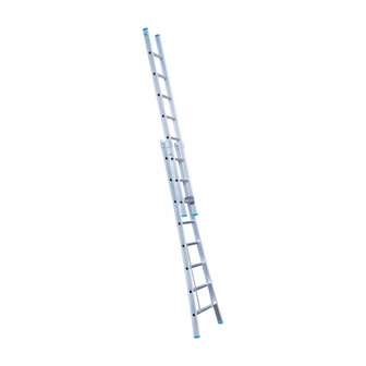 Eurostairs Reform ladder dubbel uitgebogen 2x8 sporten